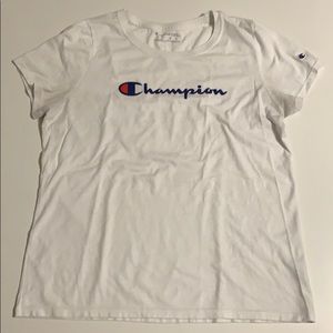 Champion t-shirt.